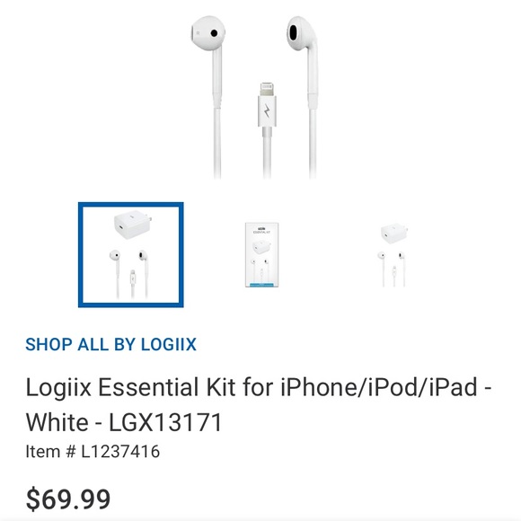 Brand new LOGiix Essential Kit for IPhone - Picture 2 of 2